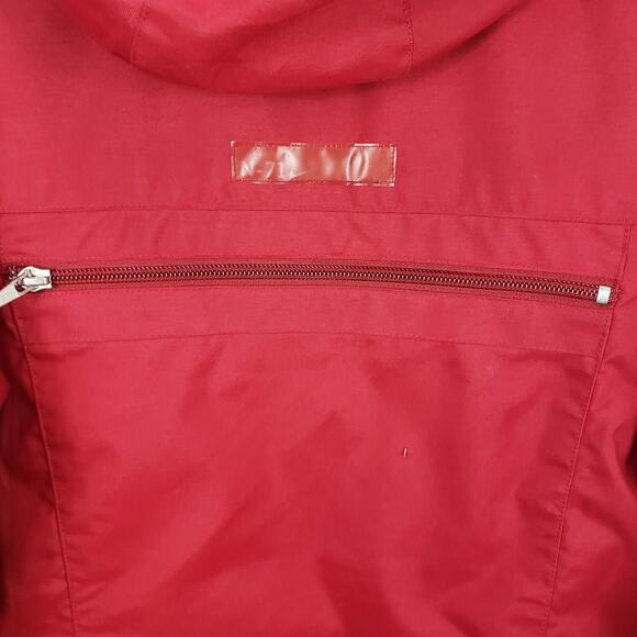 Nike Women's Vintage Hooded Red Jacket Size L Large - Picture 5 of 11
